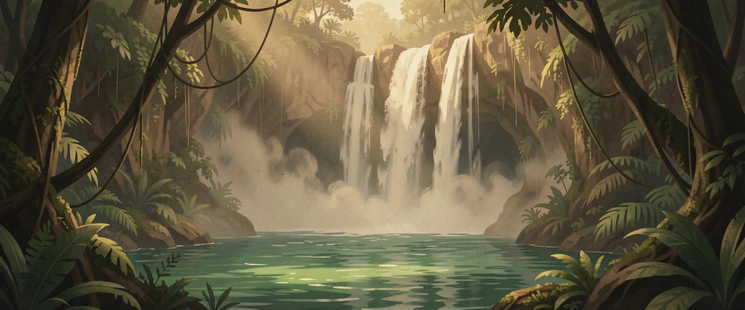 Waterfall Sounds for Meditation and Sleep